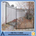 2015 new products 6 foot by 7 foot cheap slope wrought iron fence for sale